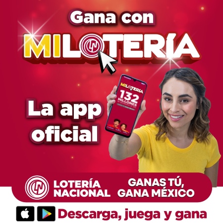 Gana con la app MiLotería - Lotería Nacional