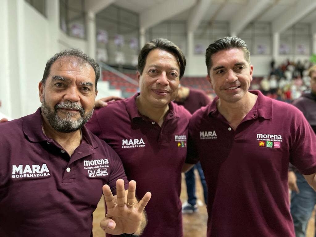Dirigentes de Morena brindan respaldo total a candidatos