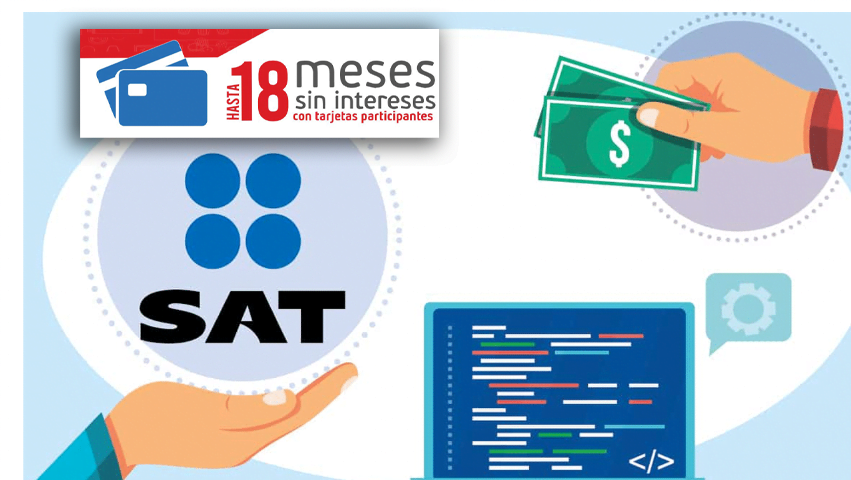 SAT: Pagos a meses sin intereses
