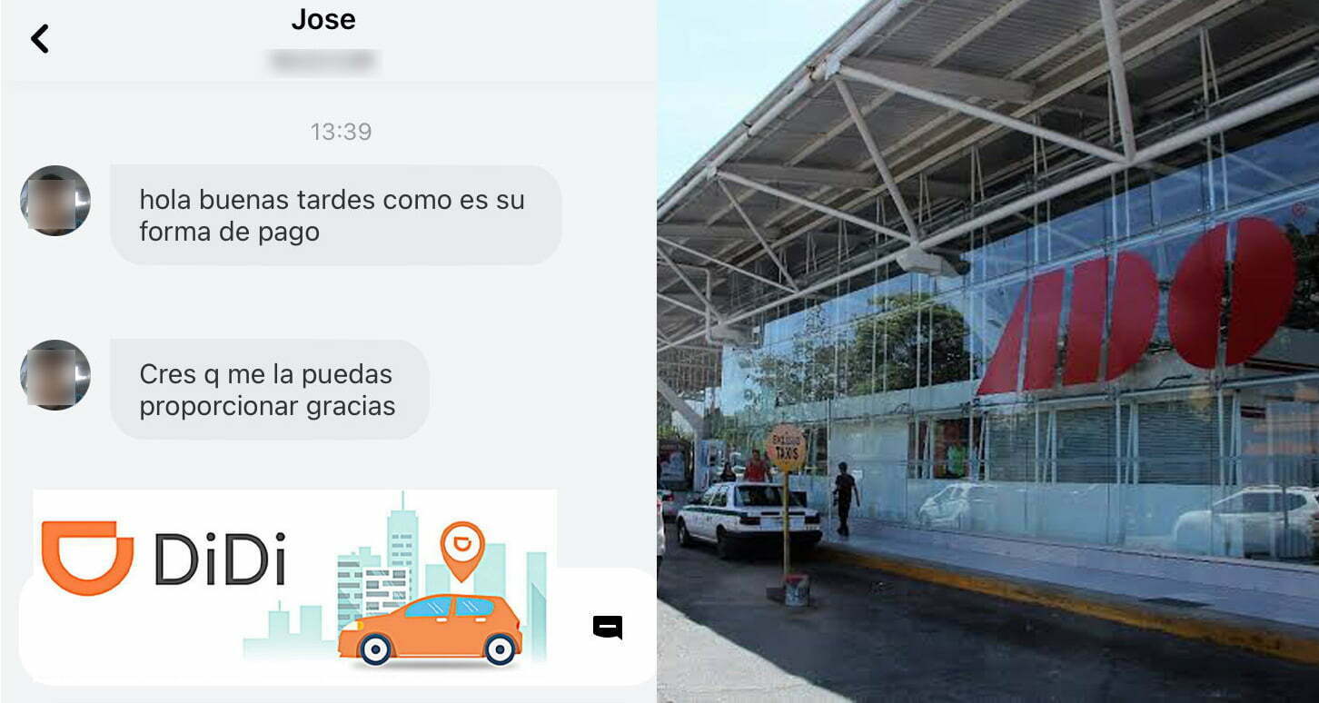 Reportan a taxistas de DiDi por negar servicio si se paga con tarjeta