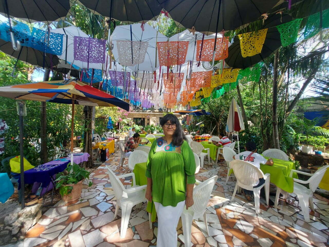 Festejan el aniversario del ecotianguis pionero Jardín de Todas