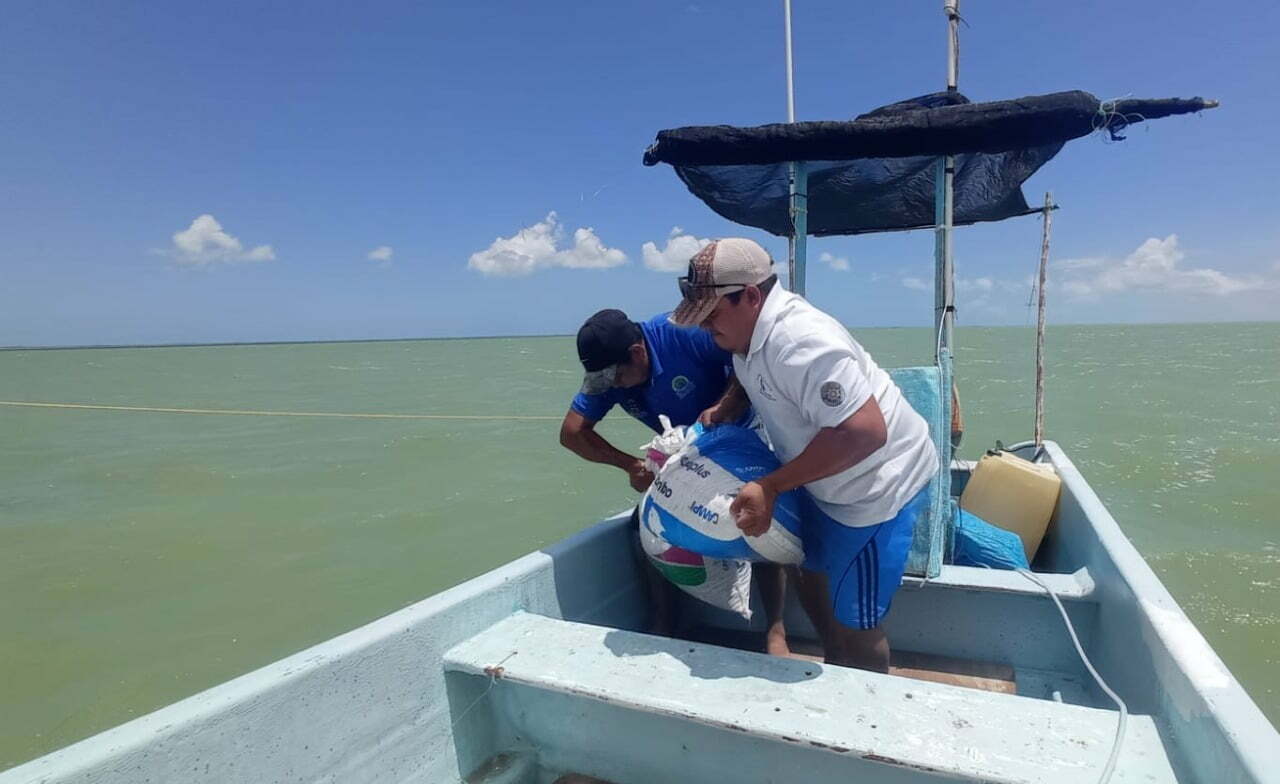 Holbox sin agua potable por ruptura de tubería marina