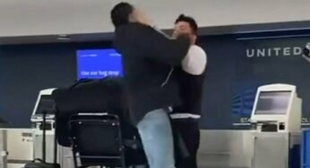 Video: A golpes ex jugador de NFL y empleado de aeropuerto