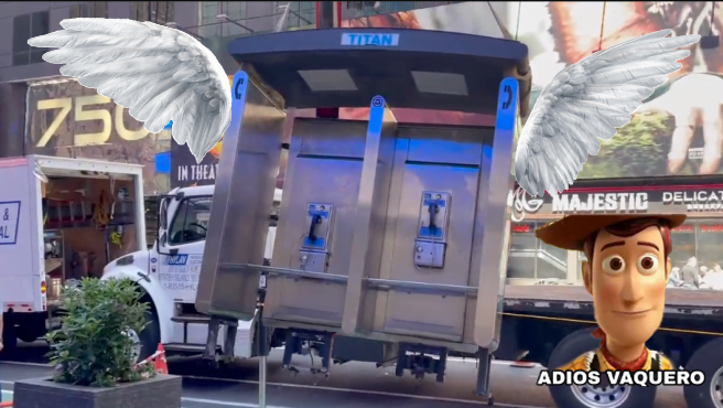 despiden ultima cabina en nueva york