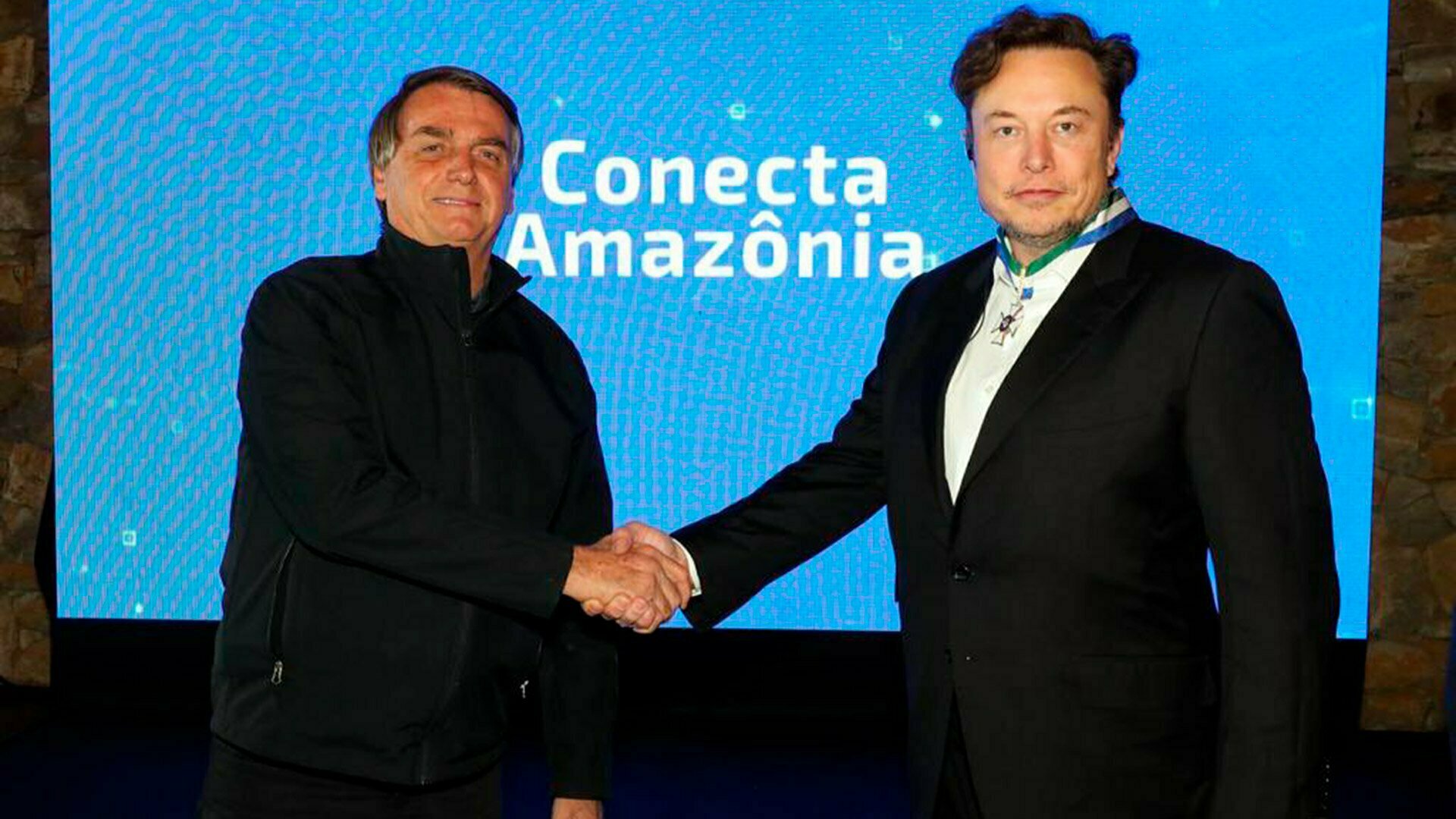elon musk y bolsonaro