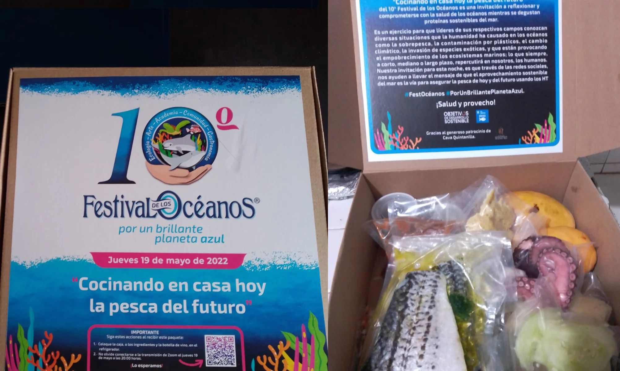 cuyo objetivo es hacer conciencia del cuidado que debemos tener con el mar y sus habitantes