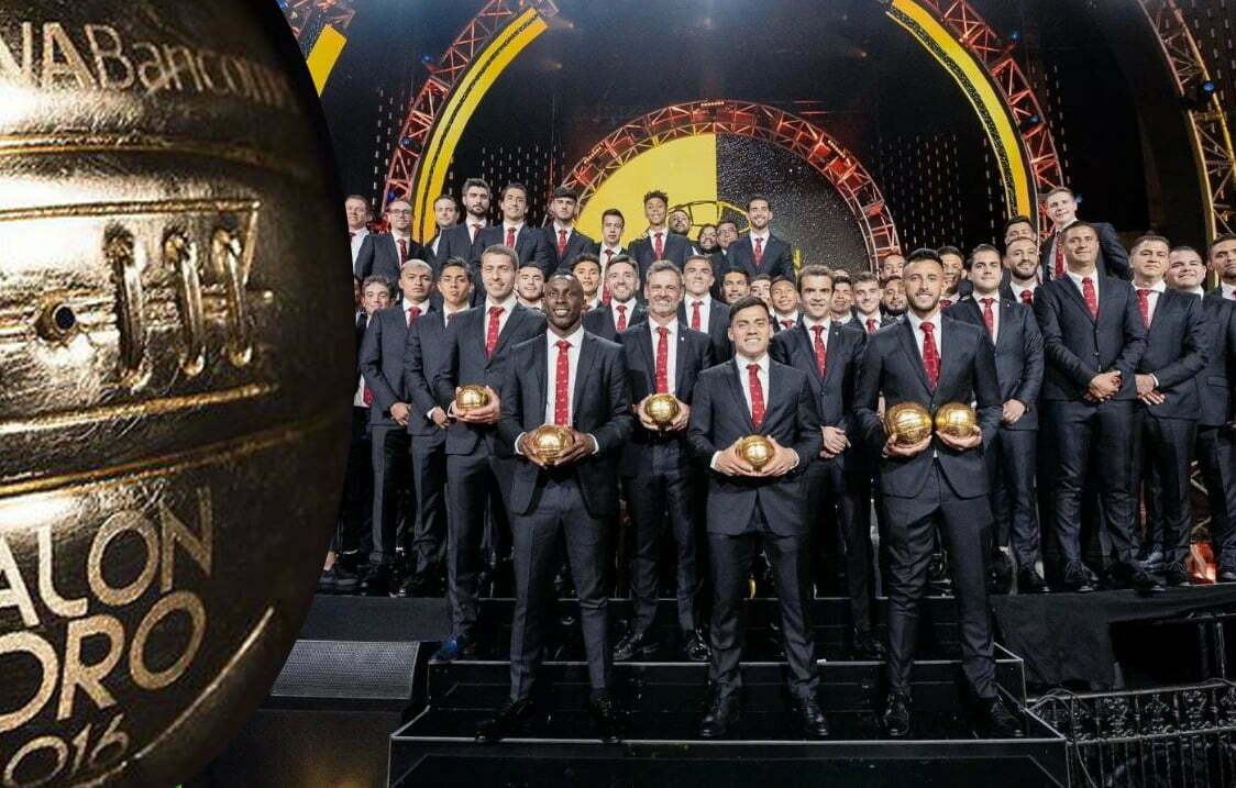 Atlas fue el protagonista del balón de oro con 6 premios