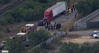 Saldo de migrantes muertos en camión en Texas asciende a 50