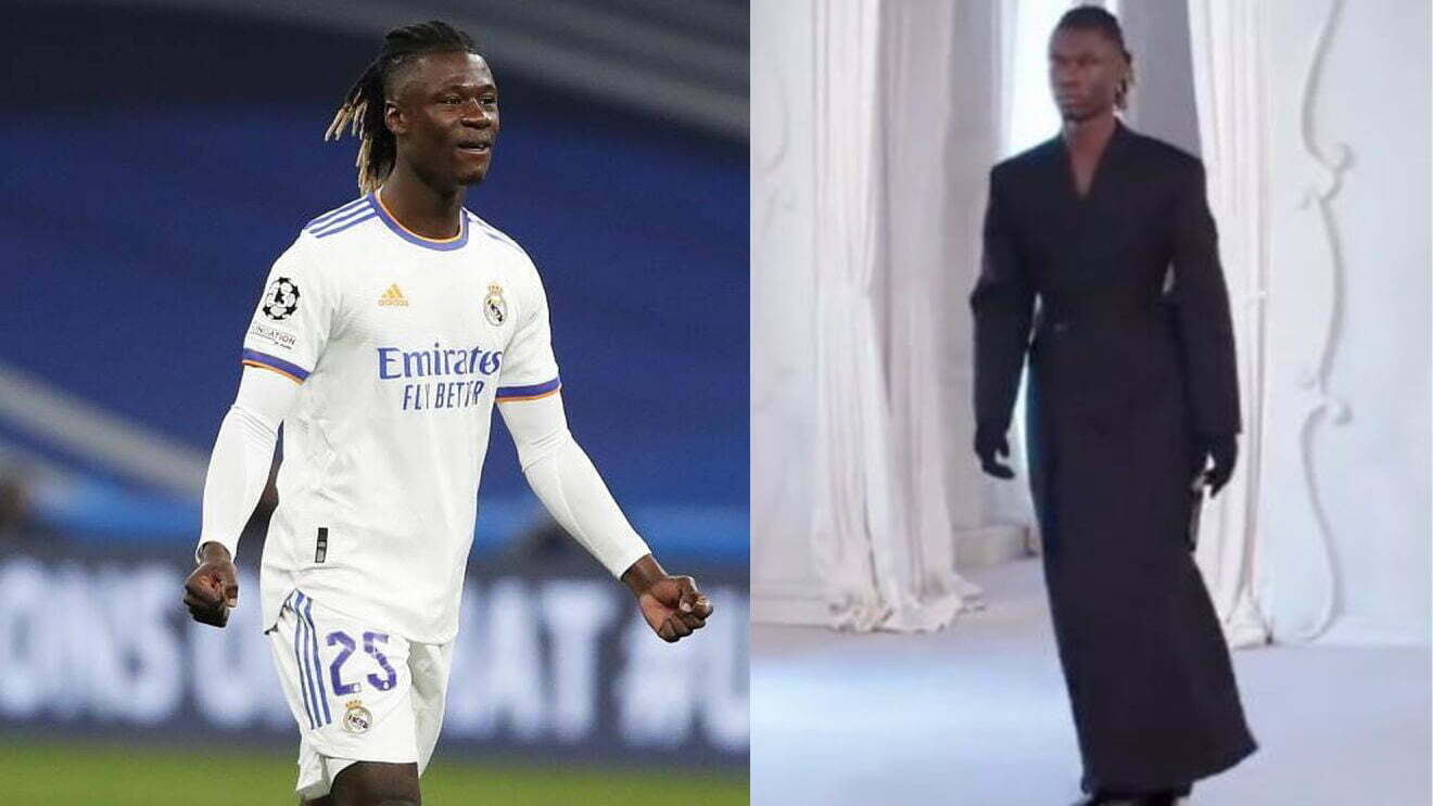 El primer futbolista en modelar para Balenciaga