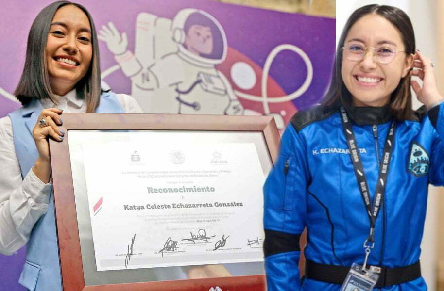 Jalisco le da reconocimiento a la primer mexicana en viajar al espacio