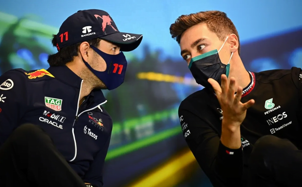 Russell habla del accidente que le costó la salida a Checo