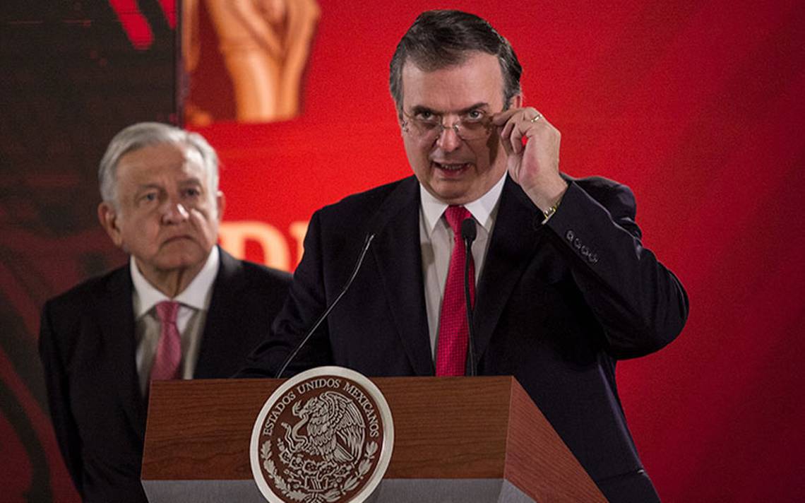 Pide Ebrard respaldar el T-MEC del presidente AMLO