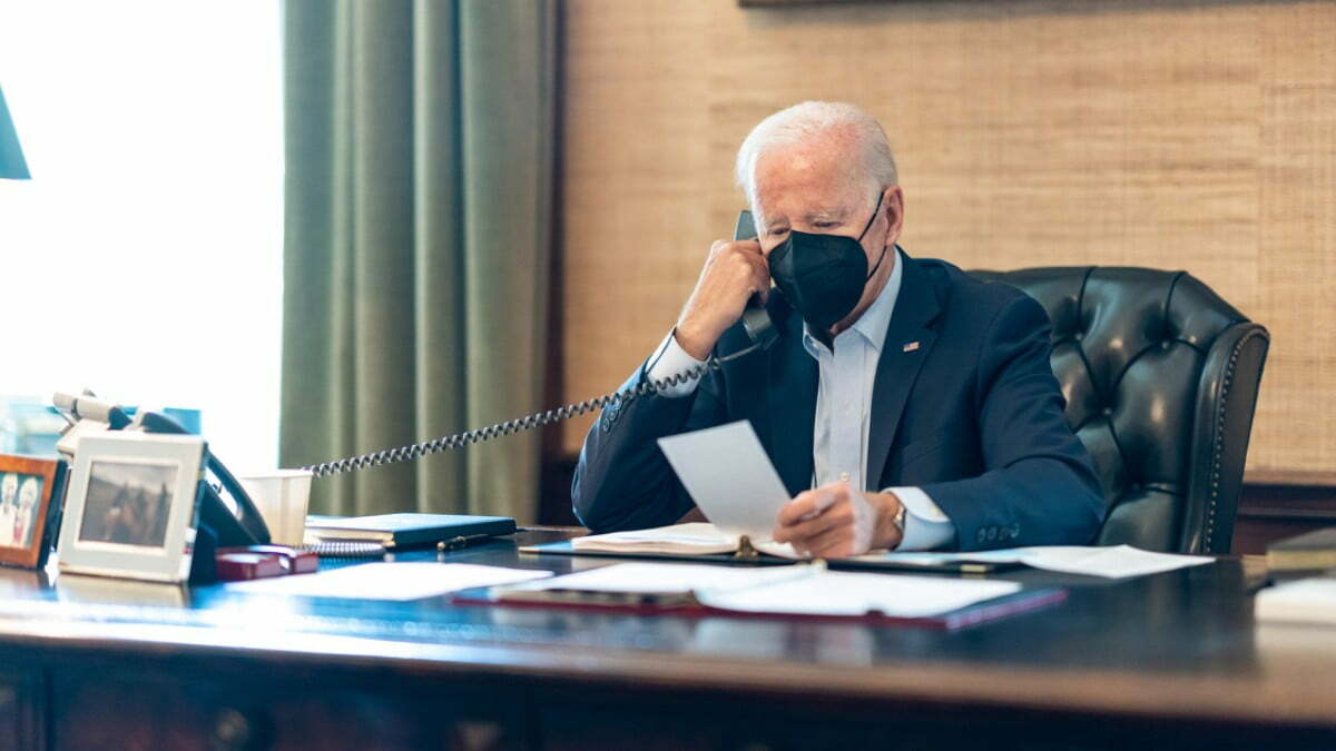 Biden seguirá en cuarentena, sigue teniendo síntomas Covid