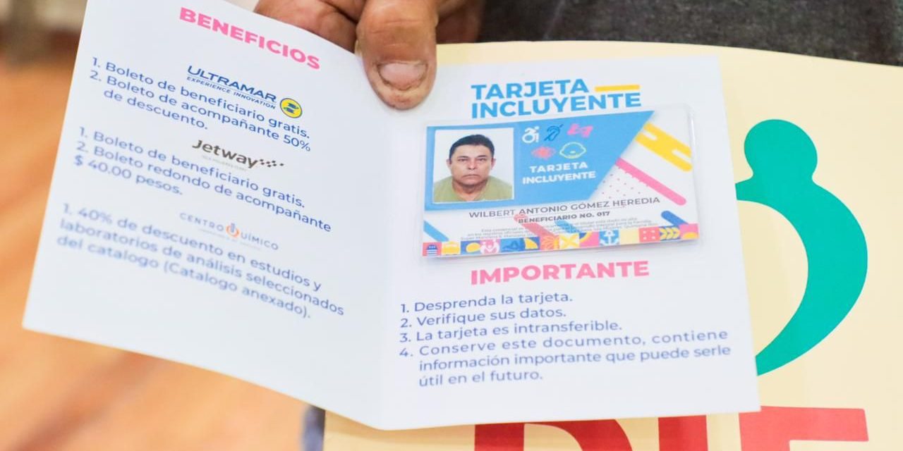 Benefician a personas discapacitadas de Isla Mujeres