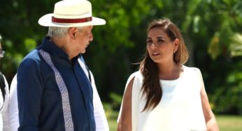 La gobernadora electa de Q. Roo se reúne con el Presidente
