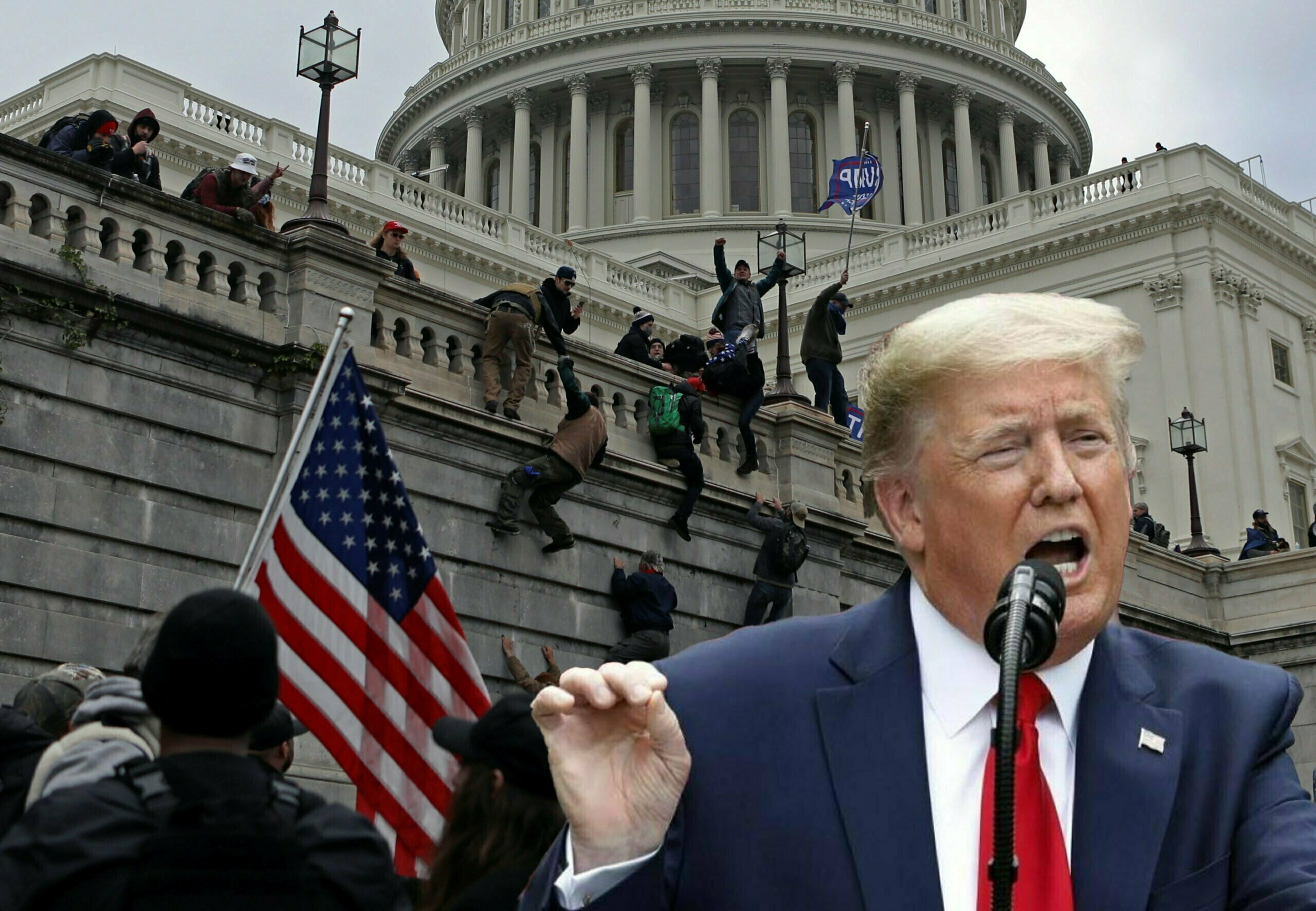 Trump no quiso impedir la situación en el Capitolio