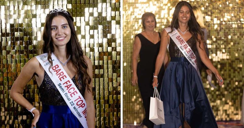 Miss Inglaterra, primera concursante en competir sin usar maquillaje