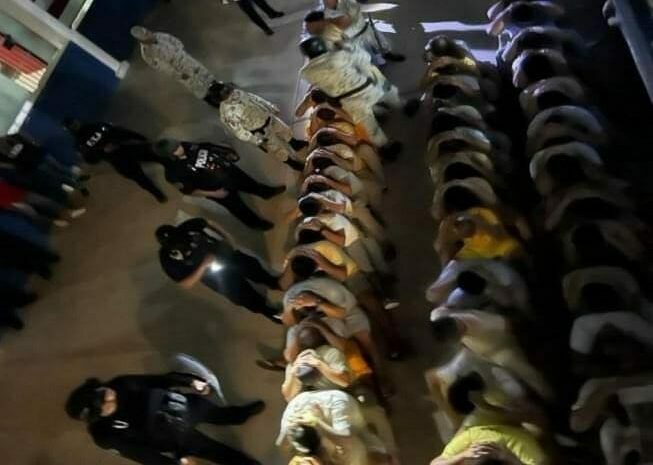 En operativo sorpresa hallan droga y armas blancas en cárcel de Playa del Carmen