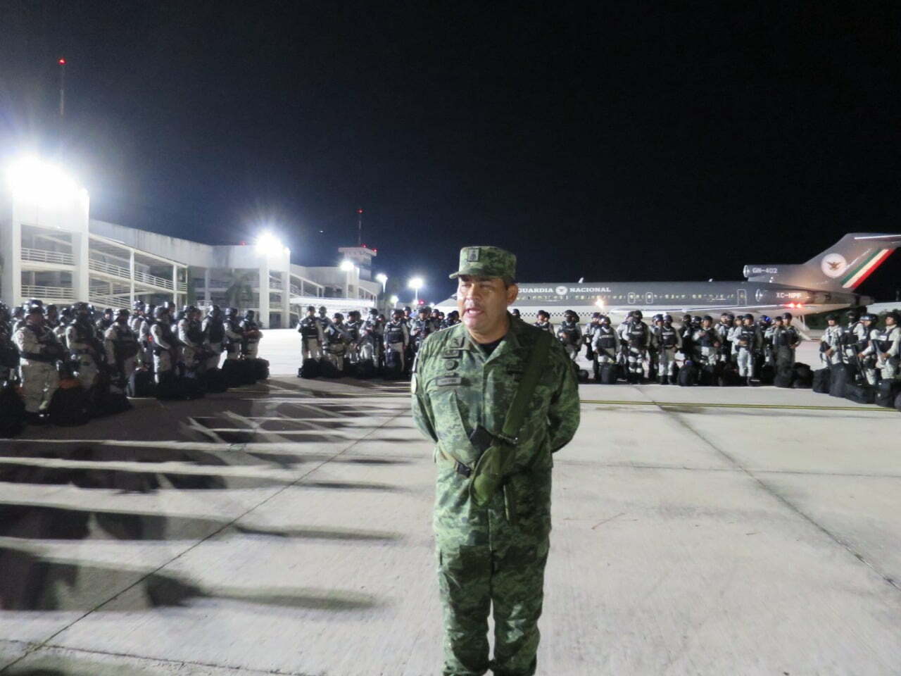 Llegan 500 elementos más de la Guardia Nacional   a Quintana Roo