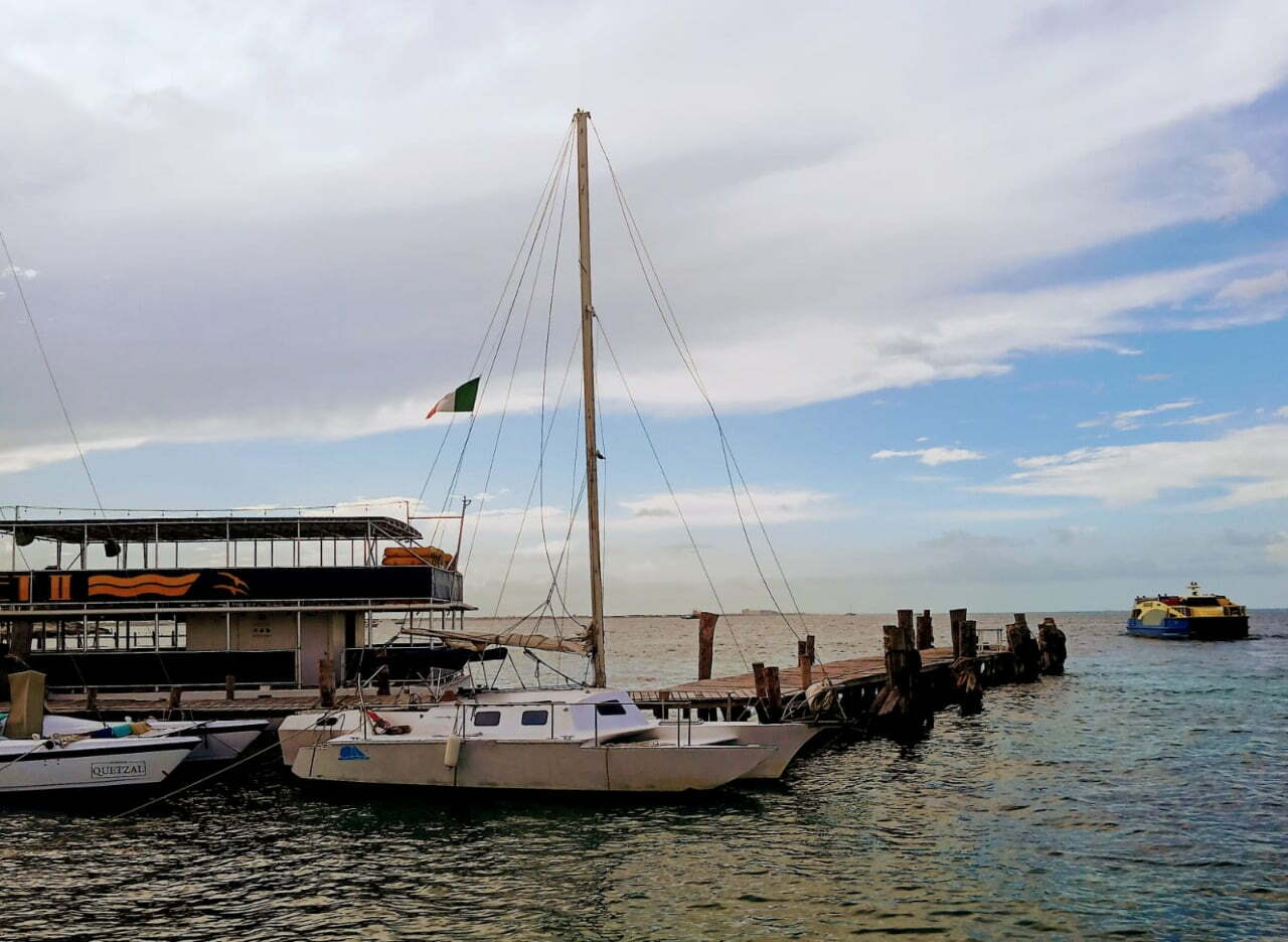 Por cercanía de huracán ‘Ian’, abren rampa pública en Cancún