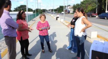 Contraloría Social vigila construcción de obra pública