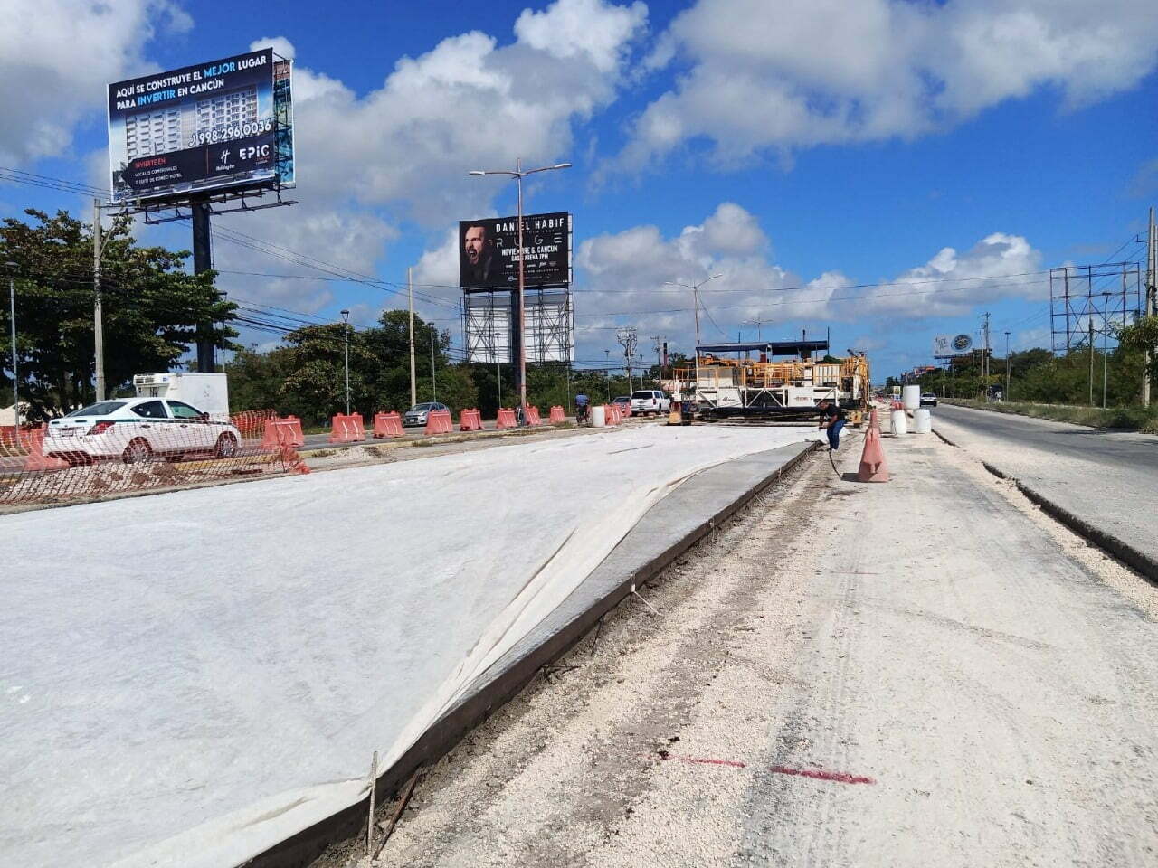 Remodelación de Bulevar Colosio con 30% de avance
