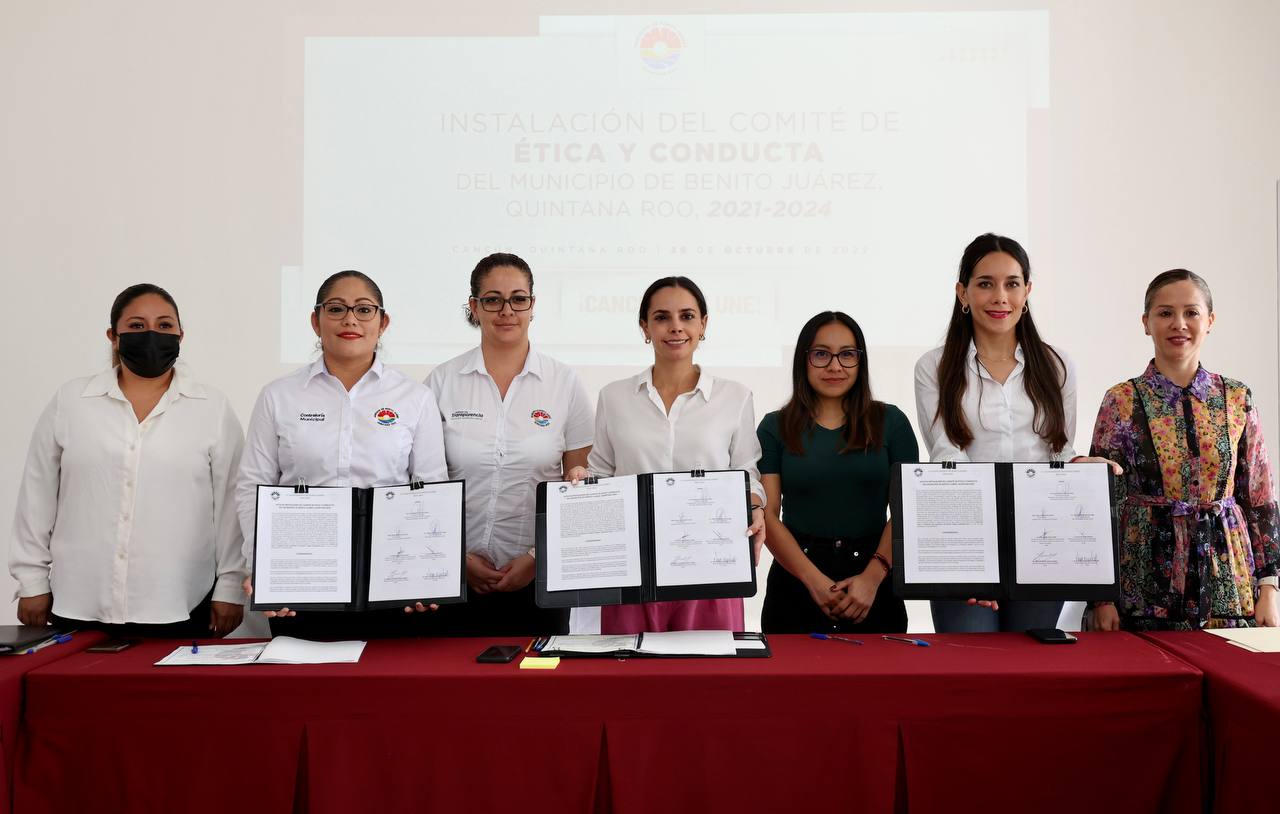 Instala Ana Patricia Peralta Comité de Ética y Conducta de BJ 2021 – 2024