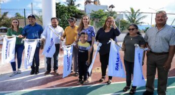 Atenea Gómez da banderazo para la construcción de un nuevo parque infantil