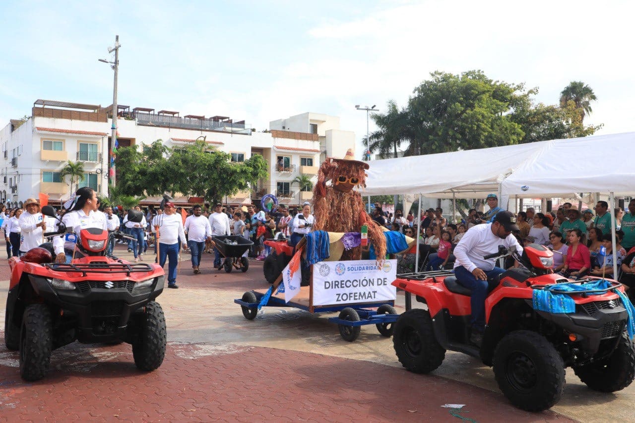 Gran participación en el CXII Aniversario de la Revolución Mexicana