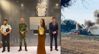 Confirman muerte del titular de Seguridad de Aguascalientes tras desplome de aeronave