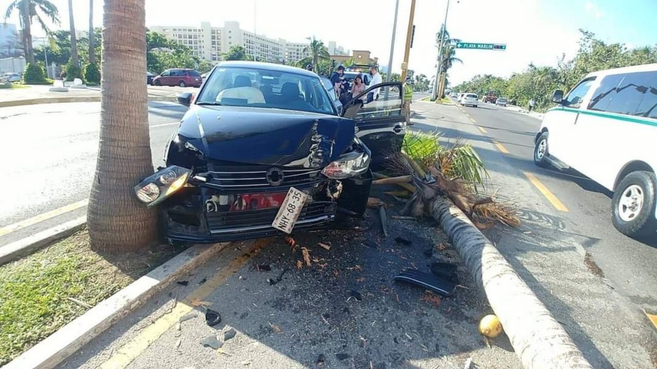 Lesiones en accidentes viales le dan primer lugar a Quintana Roo