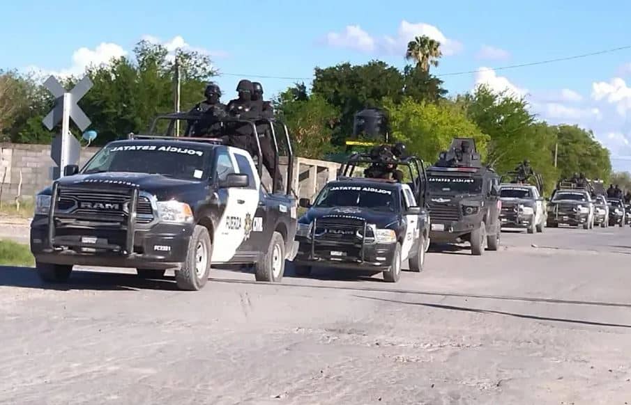 Nuevo León realiza patrullaje en puerto fronterizo con Estados Unidos
