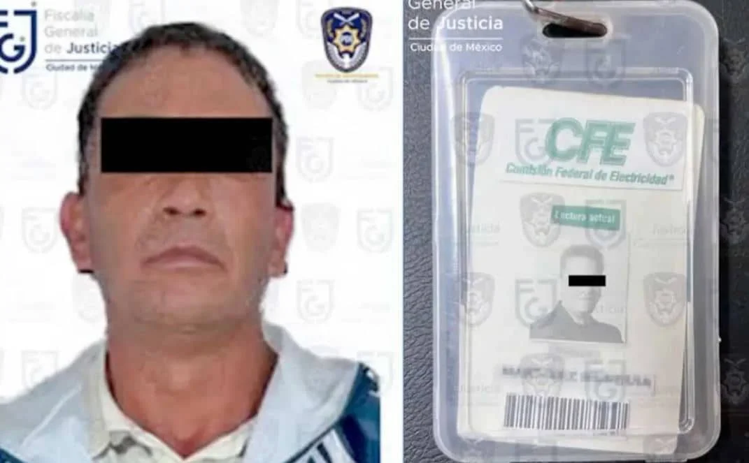 Capturan a violador serial de CDMX; se hacía pasar por trabajador de CFE