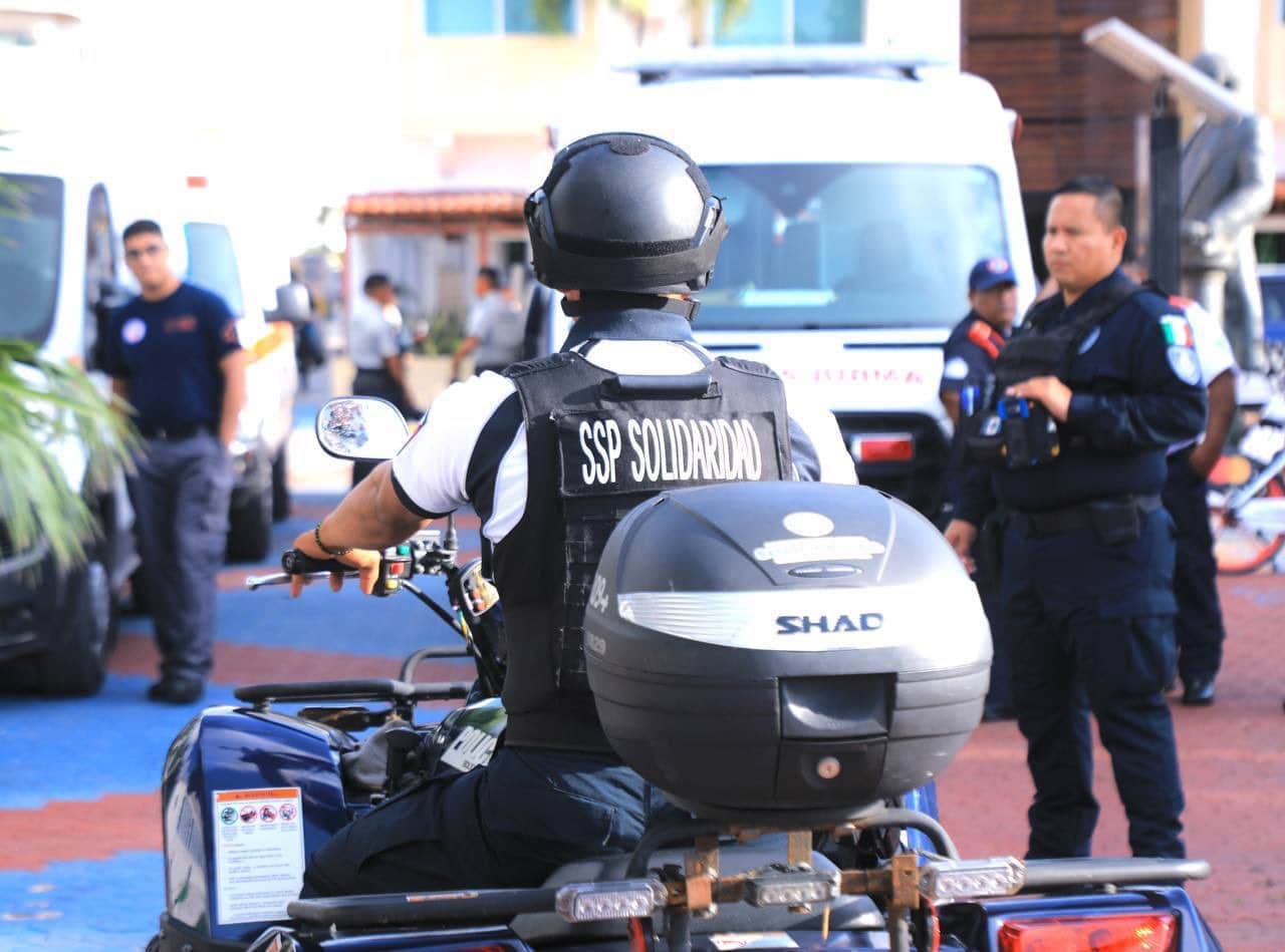Refuerzan seguridad en cajeros y centros comerciales