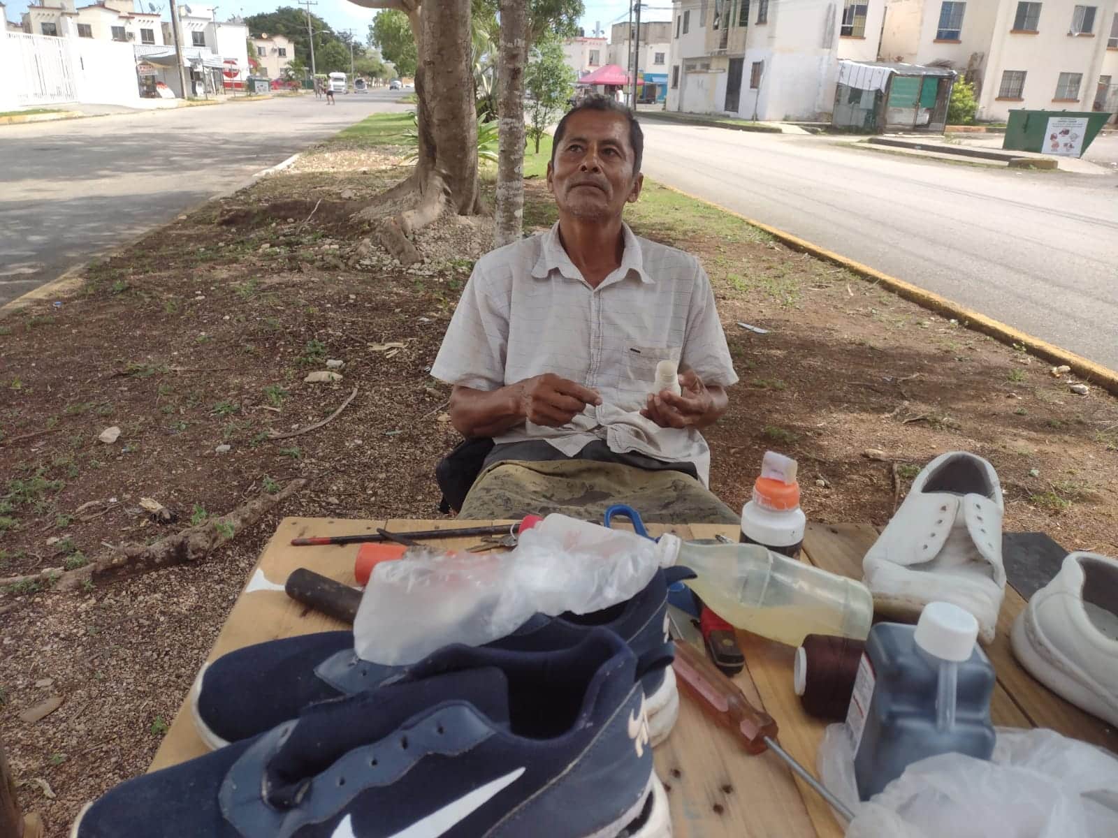 Don Viael sacó adelante a sus 10 hijos reparando calzado, esta es su historia…
