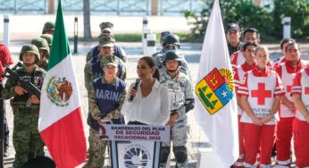 Mara Lezama puso en marcha el Plan de Seguridad Vacacional 2022
