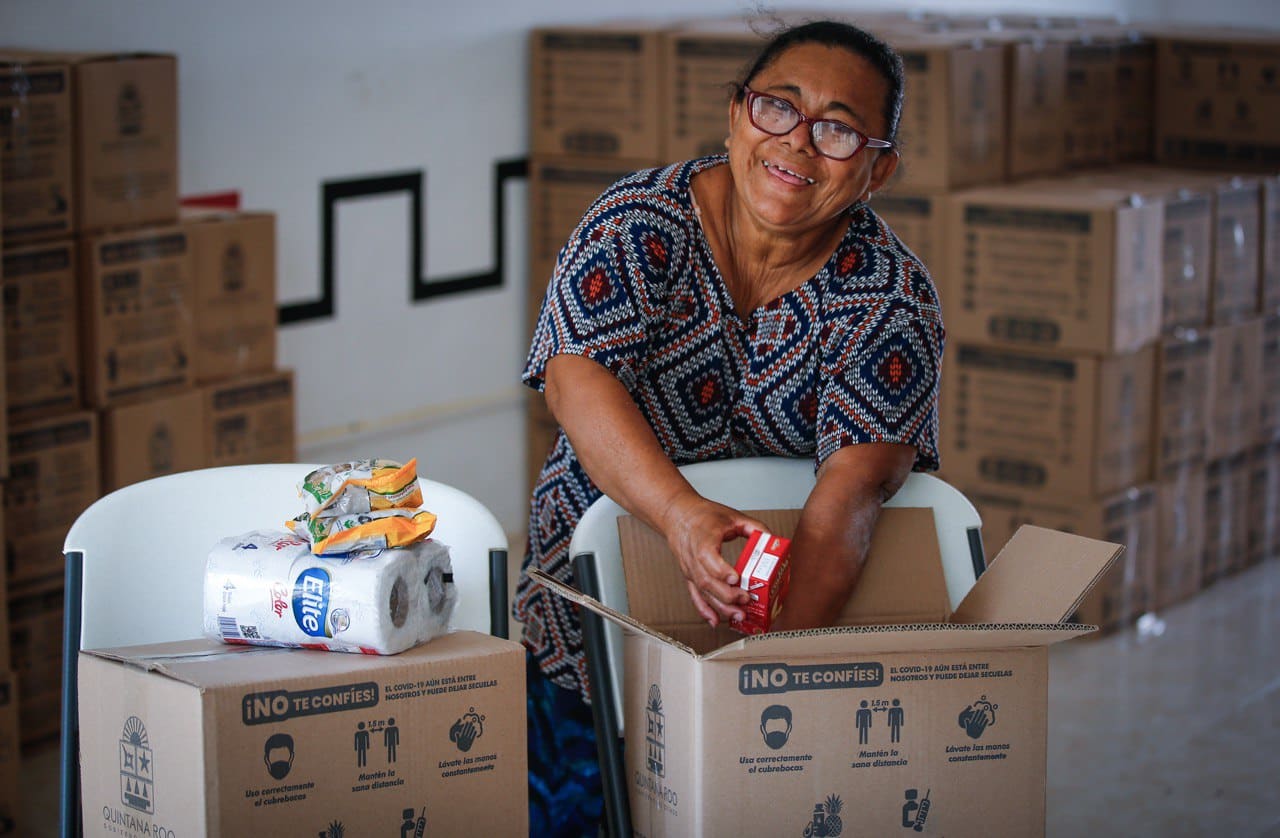 Mara Lezama lleva Programa Alimentario a quintanarroenses