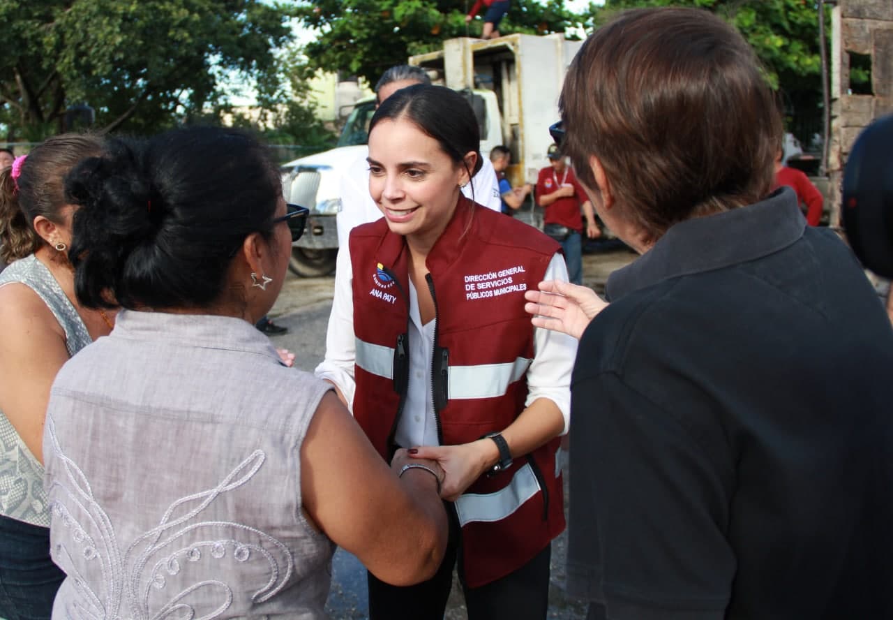 Garantiza Ana Patricia Peralta Servicios Públicos de calidad para los cancunenses