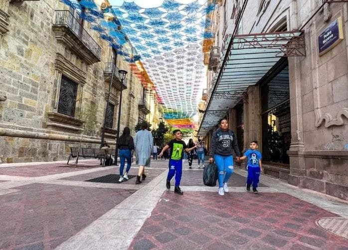 Inauguran “Cielo Tejido” en Centro Histórico de Guadalajara
