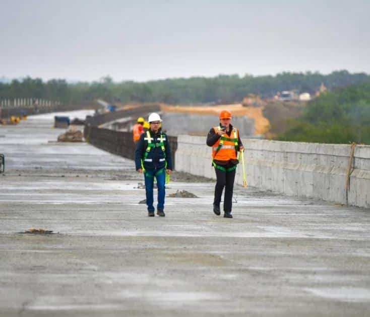 Supervisa Samuel García avance de obras del Periférico
