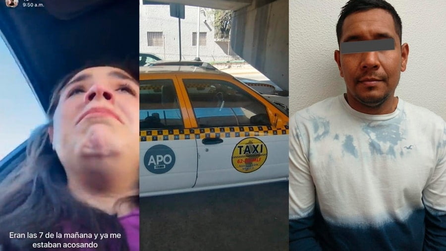 Detienen a taxista que acosó a joven en Nuevo Léon