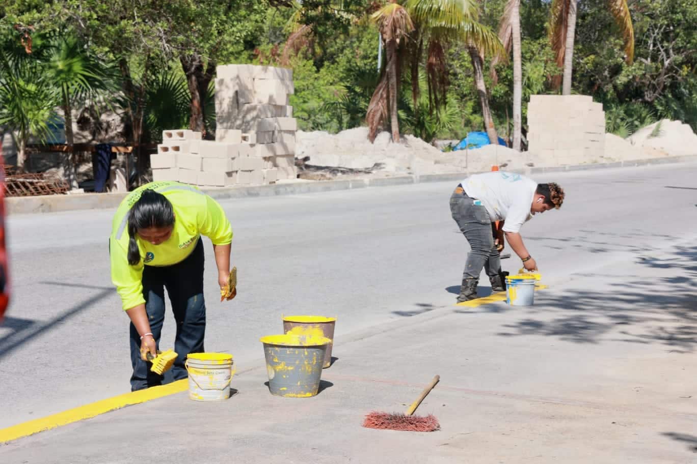 Atenea Gómez refuerza acciones de limpieza en Isla Mujeres