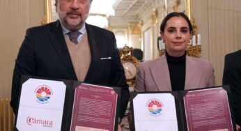 Fortalece Ana Patricia Peralta relación internacional en Madrid