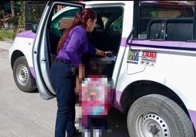 Geavig rescata a niña que era amarrada por su madre en Cancún