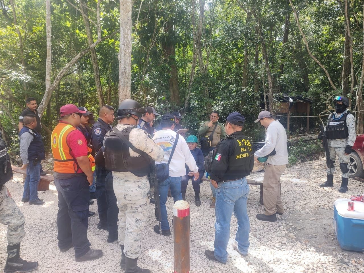 Localizan a trabajadores del Tren Maya que se habían extraviado en FCP