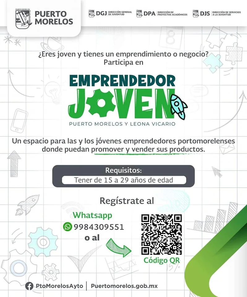 Blanca Merari abre convocatoria del programa Emprendedor Joven, su compromiso de fortalecer a todos los sectores económicos del municipio.