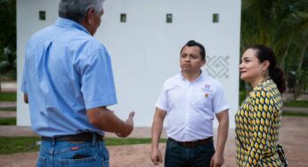 Presidenta Juanita Alonso verifica obras que pronto serán inauguradas 