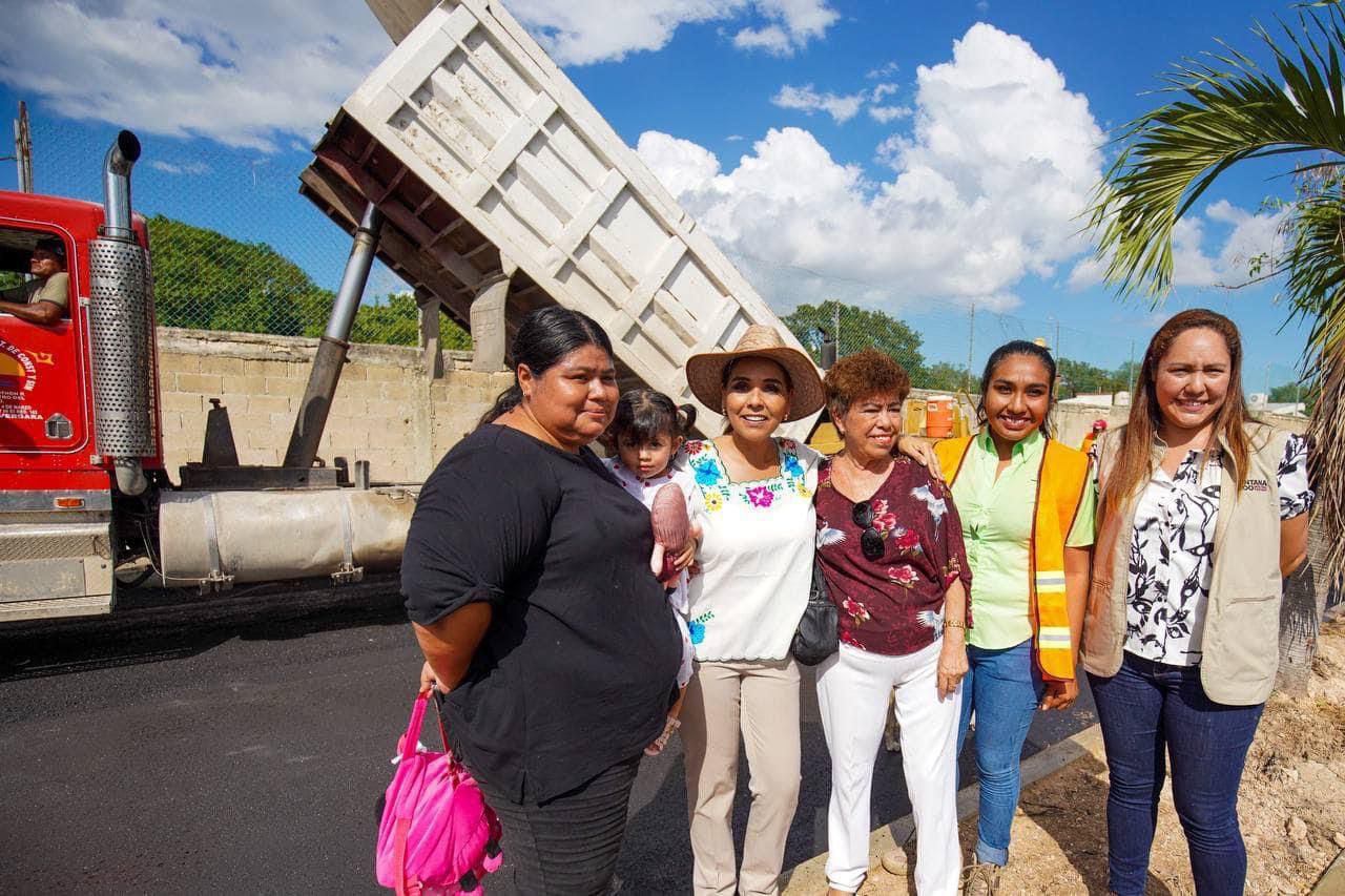 Invierte Mara Lezama en modernización de vialidades en Chetumal