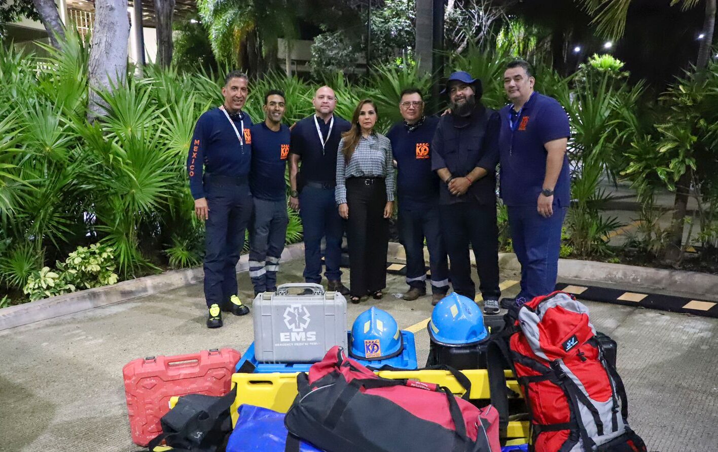 Quintana Roo envía apoyo al pueblo de Turquía