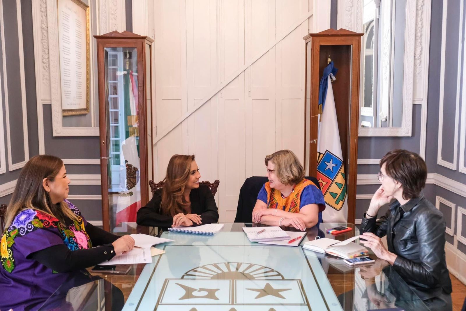 Mara Lezama e INMUJERES trabajan en impulsar la estrategia de paz y seguridad para las mujeres